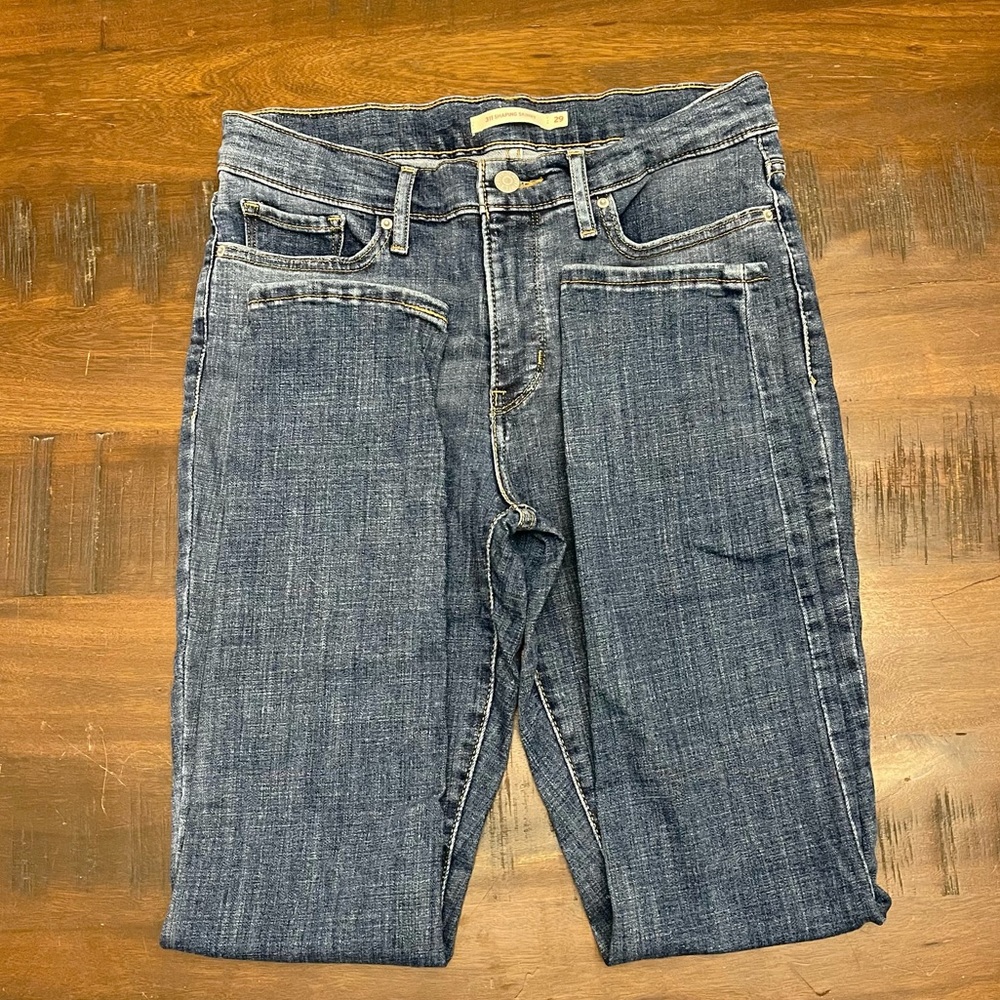 Levi Strauss Women’s Shaping Skinny Blue Jeans Size 29